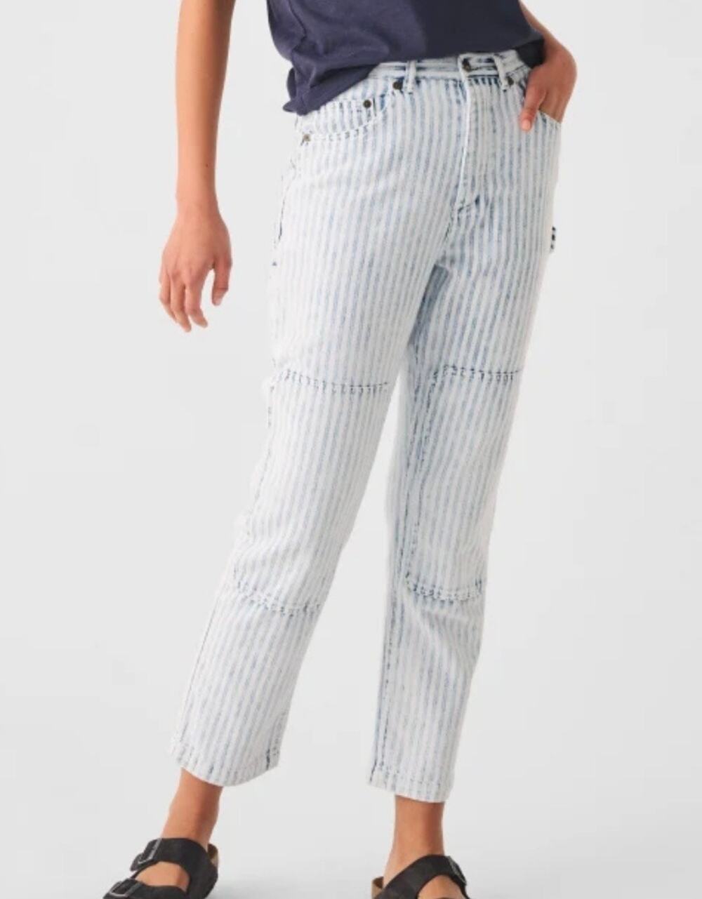Faherty Topsail Carpenter Pant - Railroad Stripe - size  28 - J